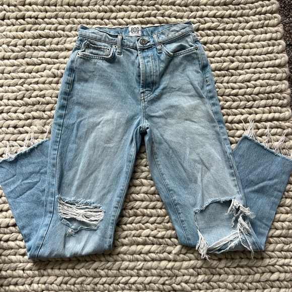 BDG Urban Outfitters Slimy straight jeans size 25 - Picture 1 of 4